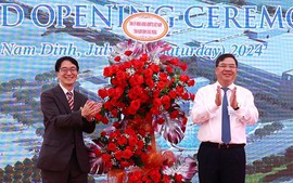 Khánh thành Nhà máy công nghệ cao tại Nam Định - Tái cấu trúc chuỗi giá trị dệt may toàn cầu