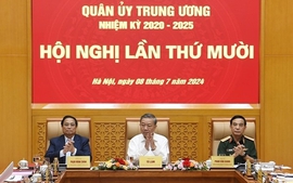 Tổng Bí thư Nguyễn Phú Trọng: Quân ủy Trung ương  tập trung lãnh đạo với "5 quyết tâm và 5 chủ động"