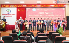 Triển khai sắp xếp, sáp nhập trung tâm y tế, thành lập Bệnh viện đa khoa khu vực và các Trạm y tế