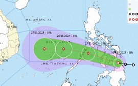 CẬP NHẬT: Tin ÁP THẤP NHIỆT ĐỚI có thể mạnh lên thành BÃO SỐ 15 và các chỉ đạo ứng phó
