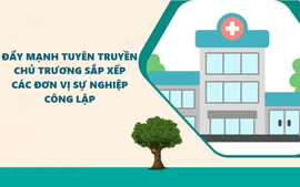 Yêu cầu các xã, phường thực hiện nghiêm phương án sắp xếp cơ sở y tế, giáo dục