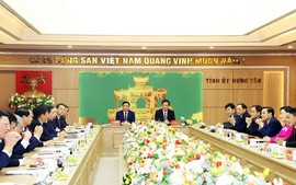Triển khai hợp nhất, chung tay xây dựng tỉnh mới