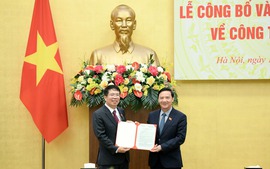 Bổ nhiệm tân Phó Chủ nhiệm Văn phòng Quốc hội