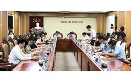 SẮP XẾP BỘ MÁY: Trước 31/5, hoàn thiện bàn giao Thanh tra Bộ về Thanh tra Chính phủ