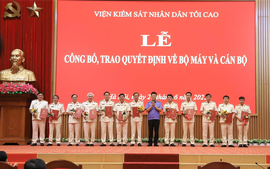 SẮP SẾP bộ máy: Điều động, bổ nhiệm nhân sự Viện Kiểm sát nhân dân