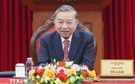 TỔNG BÍ THƯ TÔ LÂM VÀ TỔNG THỐNG HOA KỲ DONALD TRUMP ĐIỆN ĐÀM