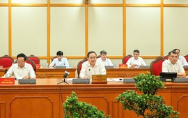 Bộ Chính trị làm việc với 4 tỉnh, thành: Cho ý kiến vào phương án nhân sự cấp ủy trước khi Đại hội khóa mới
