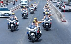 Phân luồng giao thông phục vụ Đại hội XIV của Đảng