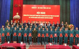 Bộ Quốc phòng gọi sĩ quan dự bị, tuyển dụng quân nhân chuyên nghiệp vào Ban Chỉ huy Quân sự cấp xã