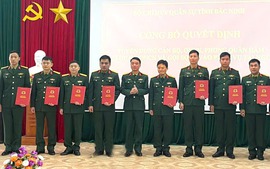 Tuyển dụng 241 cán bộ, quân nhân chuyên nghiệp cho Ban Chỉ huy Quân sự cấp xã