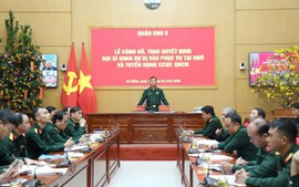 Kiện toàn Ban Chỉ huy Quân sự cấp xã: Trao quyết định tuyển dụng 1800 nhân sự