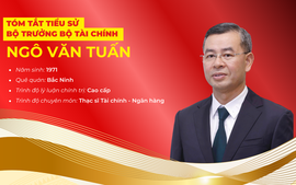 TIỂU SỬ ĐỒNG CHÍ NGÔ VĂN TUẤN, BỘ TRƯỞNG BỘ TÀI CHÍNH