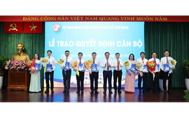 Bổ nhiệm 2 tân Giám đốc Sở và 34 nhân sự mới