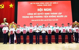 Thành lập đơn vị phương tiện không người lái bảo vệ chủ quyền, giữ gìn an ninh, trật tự, an toàn trên biển
