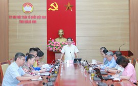 Khẩn trương hoàn thiện phương án tiếp nhận công tác dân vận; triển khai sắp xếp các hội quần chúng, công nhận các hội cấp xã