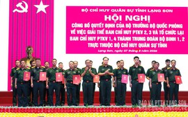 Điều động, bổ nhiệm nhân sự; giải thể, tổ chức lại lực lượng quân sự địa phương