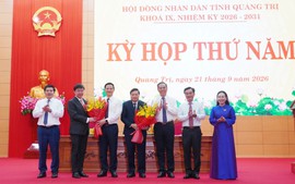 Đồng chí Bùi Hoàng Phương được bầu giữ chức Chủ tịch UBND tỉnh Quảng Trị
