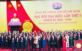 Danh sách Ban Chấp hành Đảng bộ TPHCM nhiệm kỳ 2025-2030