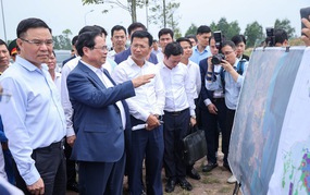 Thủ tướng khảo sát địa điểm xây dựng KHO DỰ TRỮ XĂNG DẦU CHIẾN LƯỢC