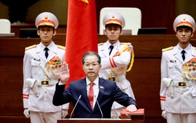CHÁNH ÁN TÒA ÁN NHÂN DÂN TỐI CAO NGUYỄN VĂN QUẢNG TUYÊN THỆ VÀ PHÁT BIỂU NHẬM CHỨC