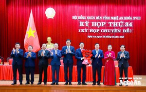 Đồng chí Võ Trọng Hải được bầu giữ chức Chủ tịch UBND tỉnh Nghệ An