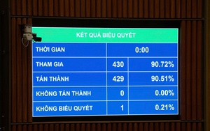 Thông qua Luật Chuyển giao người đang chấp hành án phạt tù