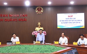 Sắp xếp lại các cơ sở y tế, giáo dục, đơn vị sự nghiệp công lập cấp xã