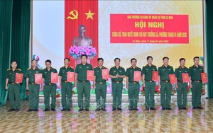 Điều động, bổ nhiệm Chỉ huy trưởng Ban Chỉ huy quân sự cấp xã