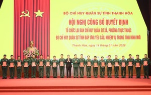 Khẩn trương kiện toàn Ban Chỉ huy Quân sự cấp xã; bổ nhiệm 166 sĩ quan giữ chức Chỉ huy trưởng