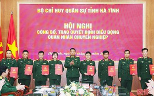 Đưa quân nhân chuyên nghiệp về Ban Chỉ huy Quân sự cấp xã: Cụ thể hóa lộ trình xây dựng quân đội tinh, gọn, mạnh