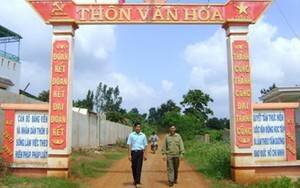Chi tiết khung tiêu chuẩn danh hiệu thôn, tổ dân phố văn hóa