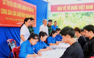 Các bước tuyển chọn, gọi công dân nhập ngũ năm 2027