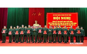 Tuyển dụng 189 quân nhân chuyên nghiệp vào Ban Chỉ huy quân sự cấp xã 