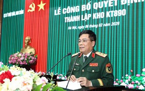 Bộ Quốc phòng quyết định thành lập Kho KT890