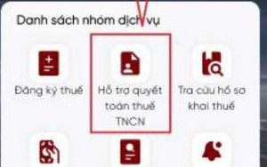 Hướng dẫn lập tờ khai quyết toán thuế thu nhập cá nhân trên Etax Mobile