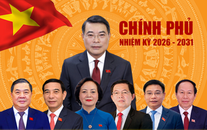 DANH SÁCH THÀNH VIÊN CHÍNH PHỦ, CƠ CẤU CHÍNH PHỦ NHIỆM KỲ 2026-2031