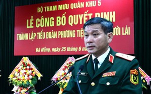 Thành lập Tiểu đoàn Phương tiện không người lái trực thuộc Bộ Tham mưu các Quân khu