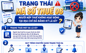 Làm thế nào để không bị chuyển sang trạng thái mã số thuế 06?