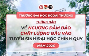 Điểm sàn tuyển sinh của Trường Đại học Ngoại thương 2026