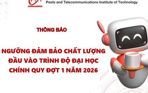 Điểm sàn xét tuyển của Học viện Công nghệ Bưu chính Viễn thông 2026
