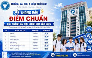 Điểm chuẩn Trường Đại học Y Dược Thái Bình 2026