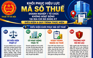 Hướng dẫn khôi phục hiệu lực mã số thuế doanh nghiệp, tổ chức không hoạt động tại địa chỉ đã đăng ký