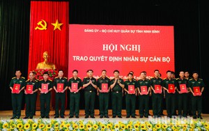 Điều động, bổ nhiệm nhân sự, giải thể, sắp xếp, tổ chức lại lực lượng quân sự địa phương