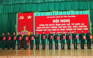 Giải thể, tổ chức lại quân sự địa phương, thành lập Trung đoàn, Tiểu đoàn, điều động, bổ nhiệm nhân sự