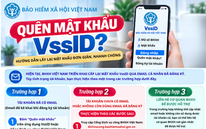 Hướng dẫn lấy lại mật khẩu VssID qua email cá nhân đã đăng ký