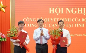 Bộ Chính trị chỉ định đồng chí Vương Quốc Tuấn giữ chức Bí thư Tỉnh ủy Quảng Trị; đồng chí Bùi Hoàng Phương giữ chức Phó Bí thư Tỉnh ủy Quảng Trị