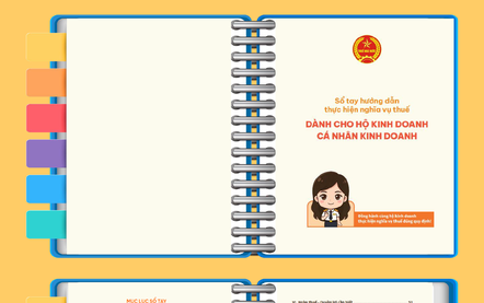 Sổ tay Hướng dẫn thực hiện nghĩa vụ thuế dành cho hộ kinh doanh
