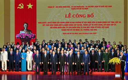 Danh sách Bí thư, Phó Bí thư, Ban Thường vụ, Ban Chấp hành Đảng bộ Thành phố Hồ Chí Minh mới