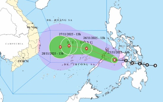 CẬP NHẬT: Tin BÃO GẦN BIỂN ĐÔNG và các chỉ đạo ứng phó