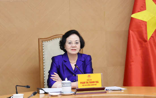 Phó Thủ tướng Phạm Thị Thanh Trà họp về xây dựng Đề án cải cách chính sách tiền lương và bảo hiểm xã hội